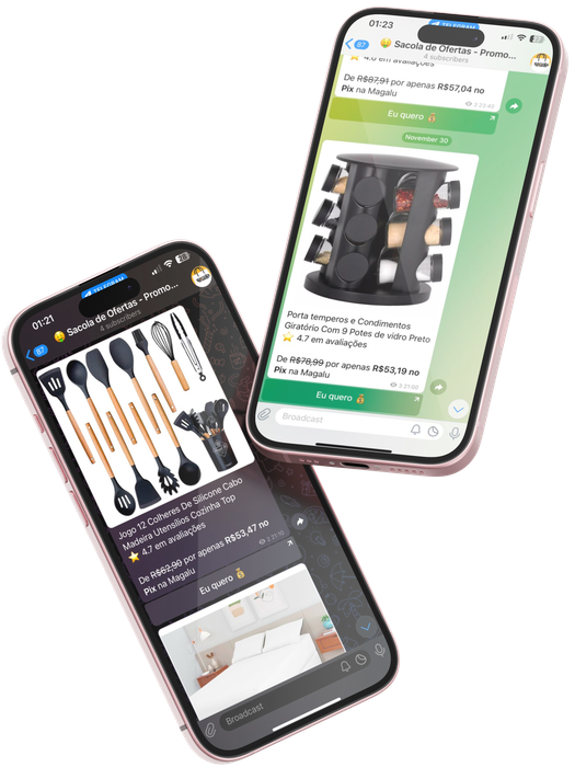 Celulares com ofertas de produtos